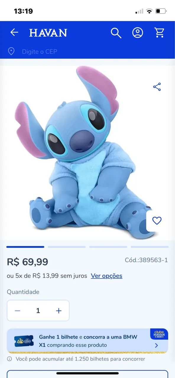 Bichinho de Stich