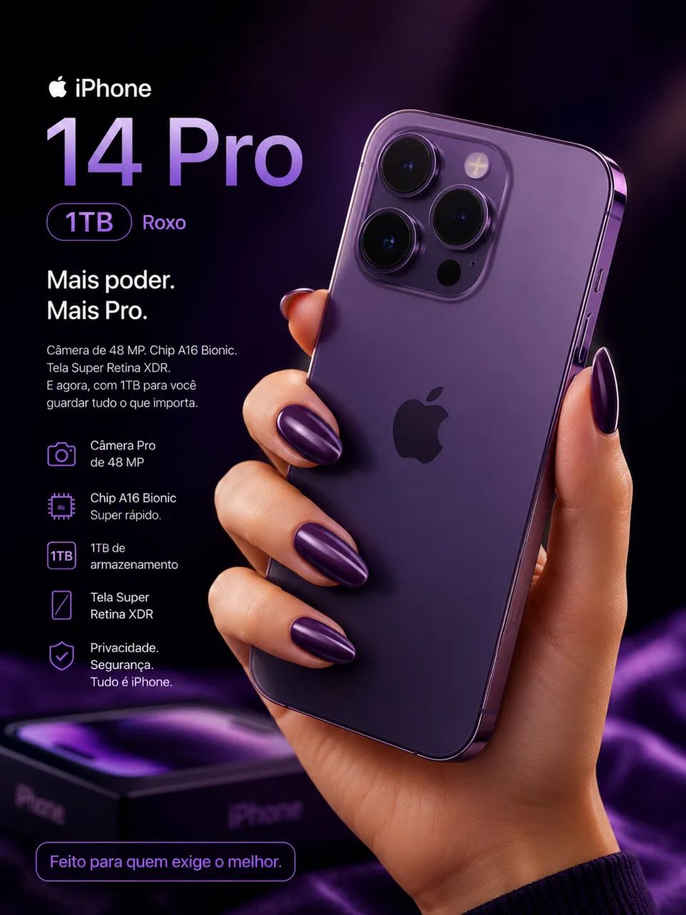 iPhone 14 Pro 1Tb - Foto 2