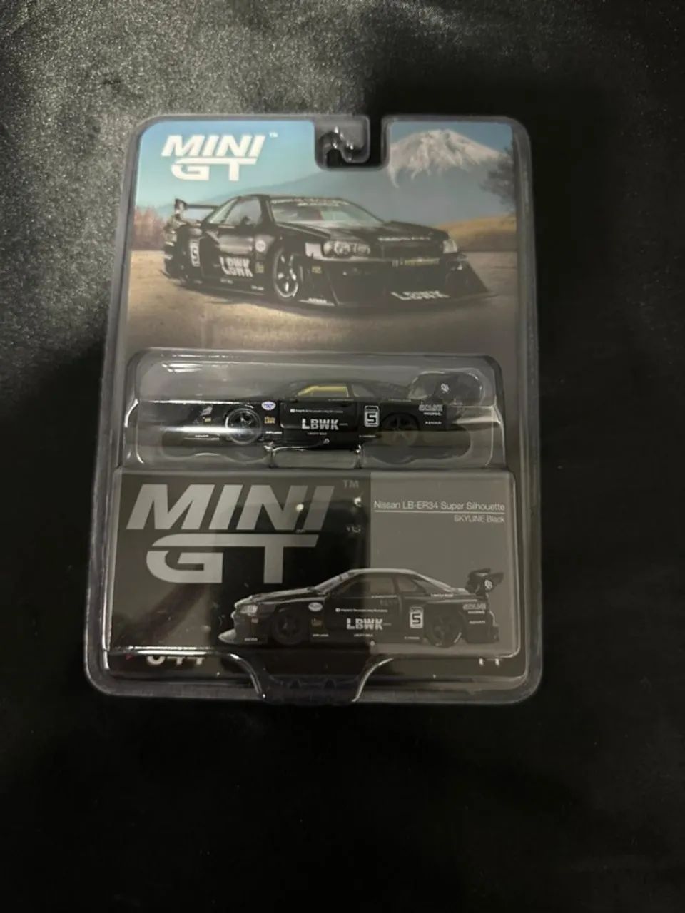 Mini Gt Nissan Lb Er34 Super Silhouette Skyline Black 844
