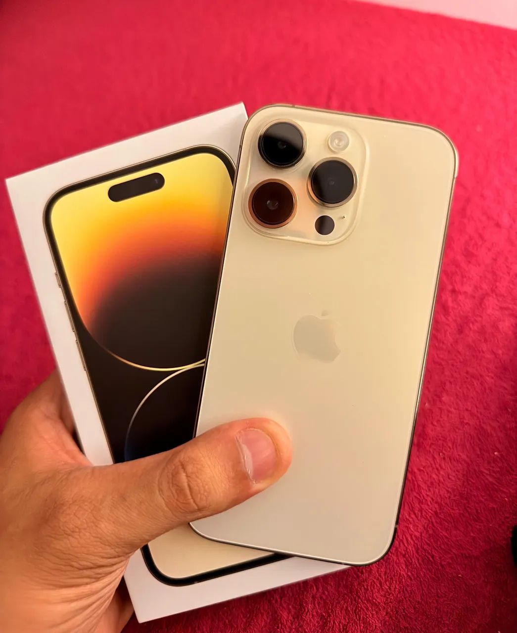 iPhone 14 Pro Gold - Foto 4