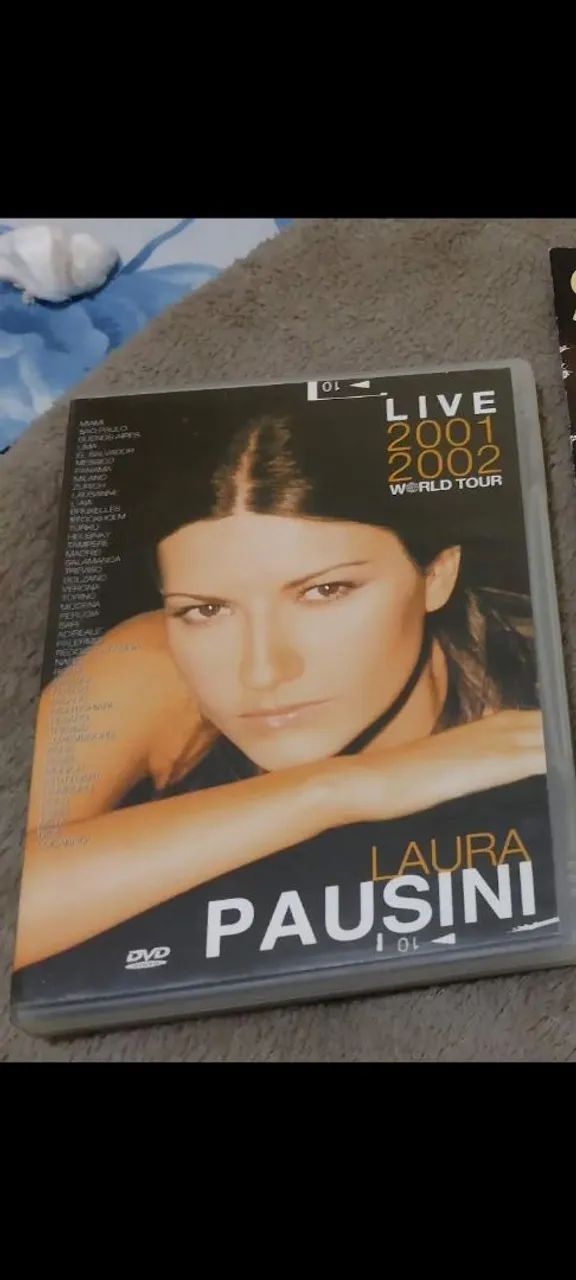 DVD LAURA PAUSINI ANTIGO 