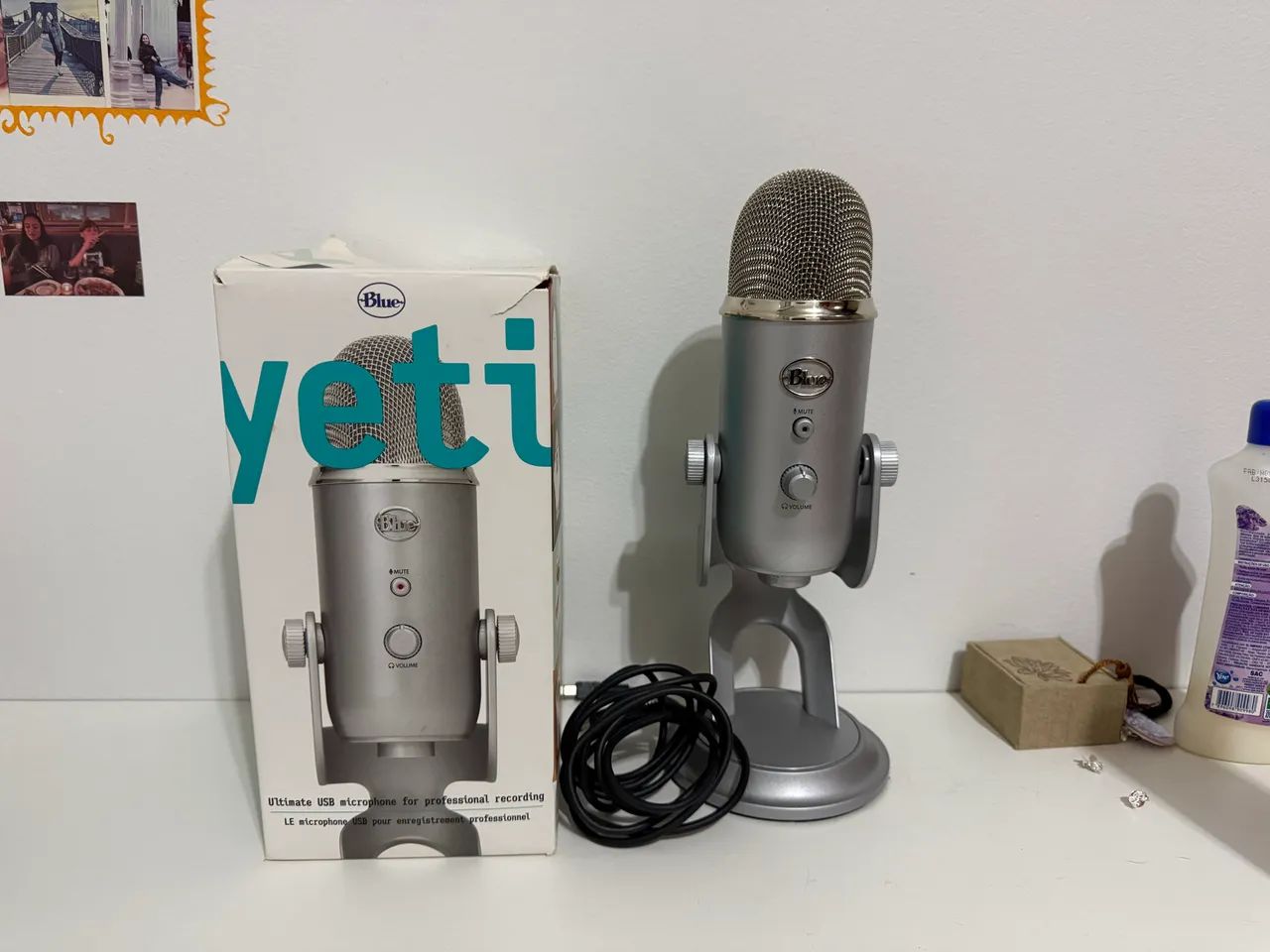 Microfone profissional blue yeti - excelente  - Foto 2
