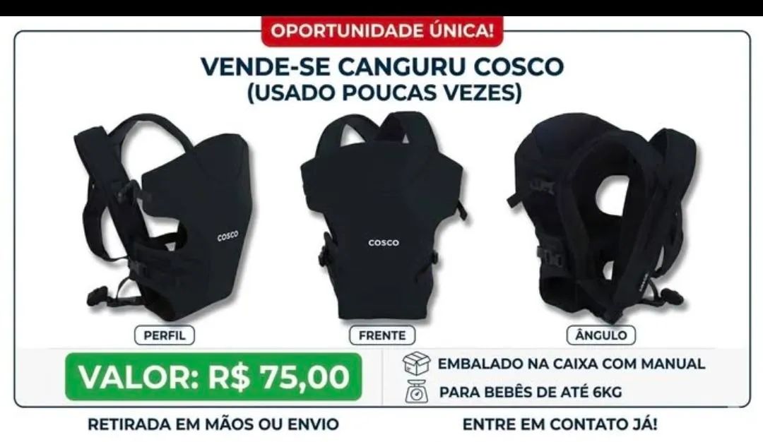 Canguru Cosco (Estado de Novo!)