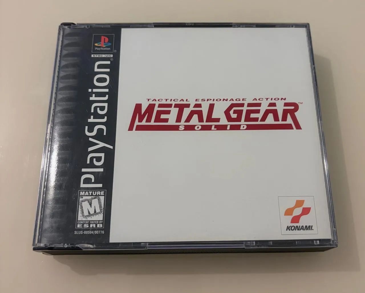 Metal Gear Solid Ps1 Original Completo