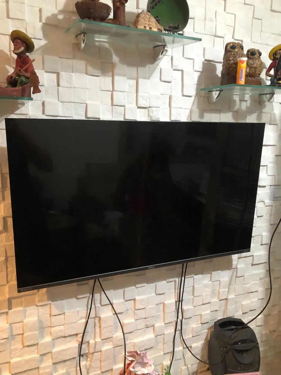 Roku TV Philco 43 polegadas Com Display queimado