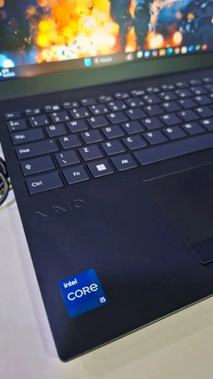 notebook i5 de sétima geração Intel tela 15.6 polegadas