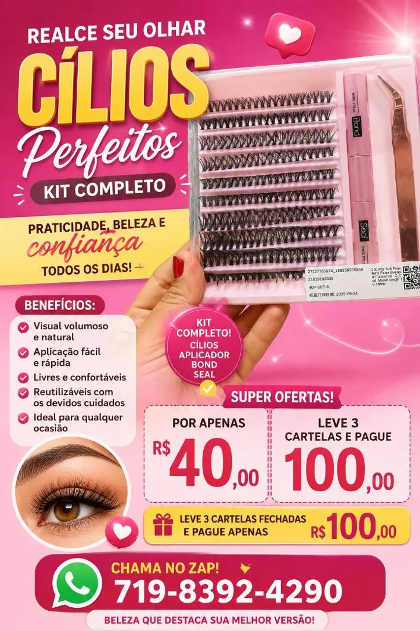 Cílios tufinho  - Foto 2