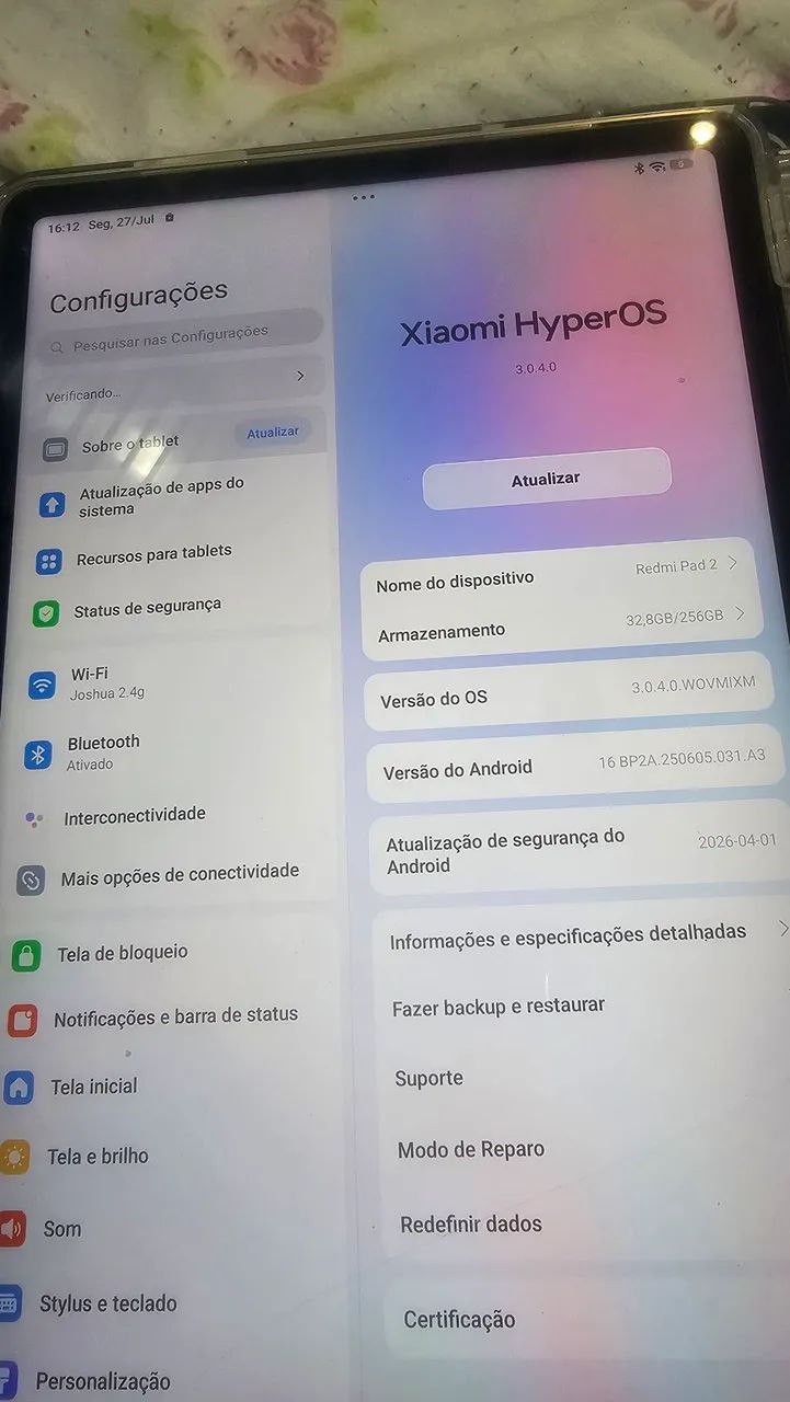 Redmi pad 2 256 gigas
