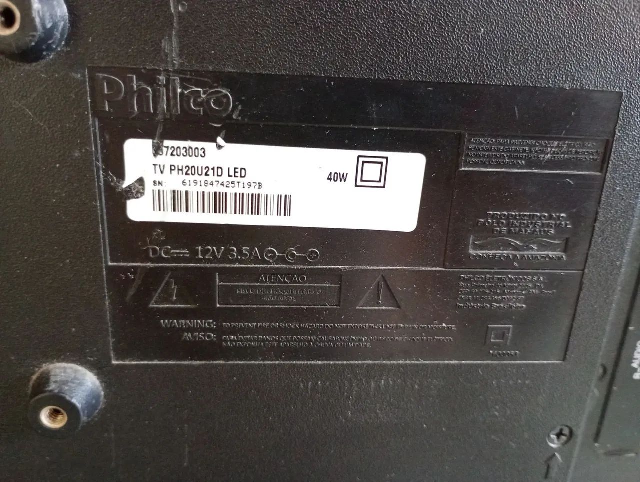 TV Philco 20 polegadas - Foto 3