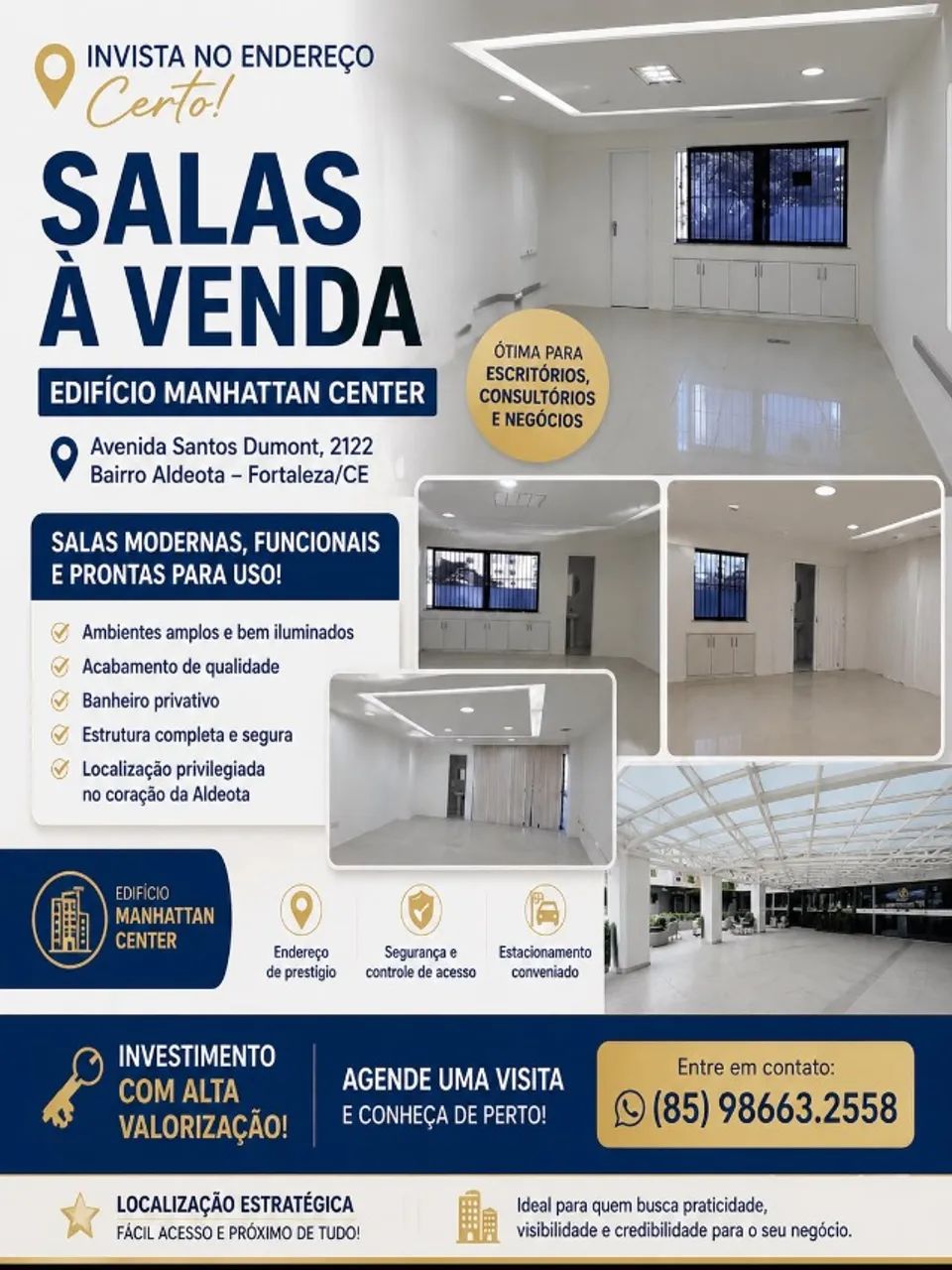 Salas comerciais no Edifício Manhattan Center 2122 - Foto 2