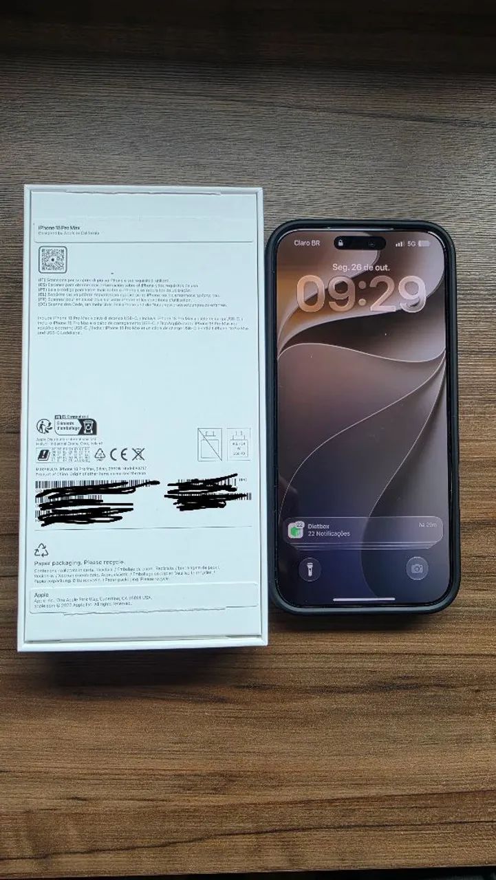 Iphone 18 pro max 256 gigas PRATA usado  - Foto 2