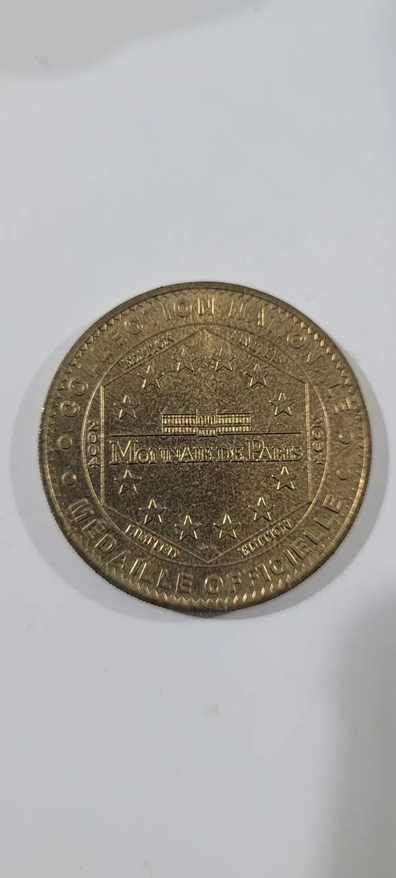 Medalha Monnaie De Paris Officielle