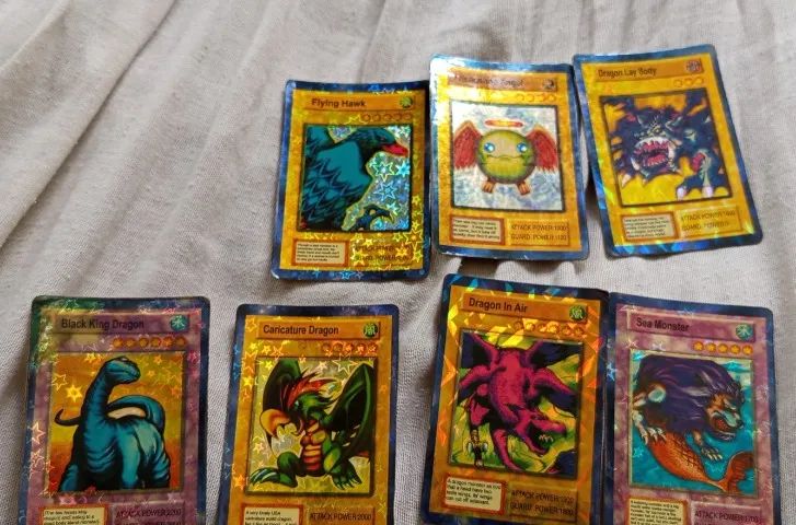 74 Cartas Yugi-OH tamanho 5,5cmx8,5cm - Foto 4