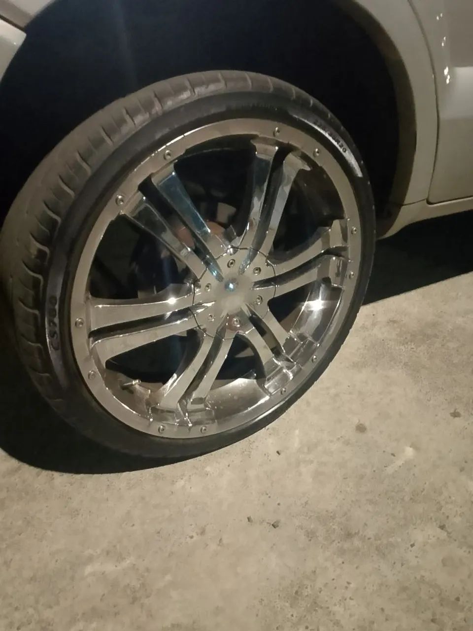 Rodas aro 20 cromada  - Foto 3