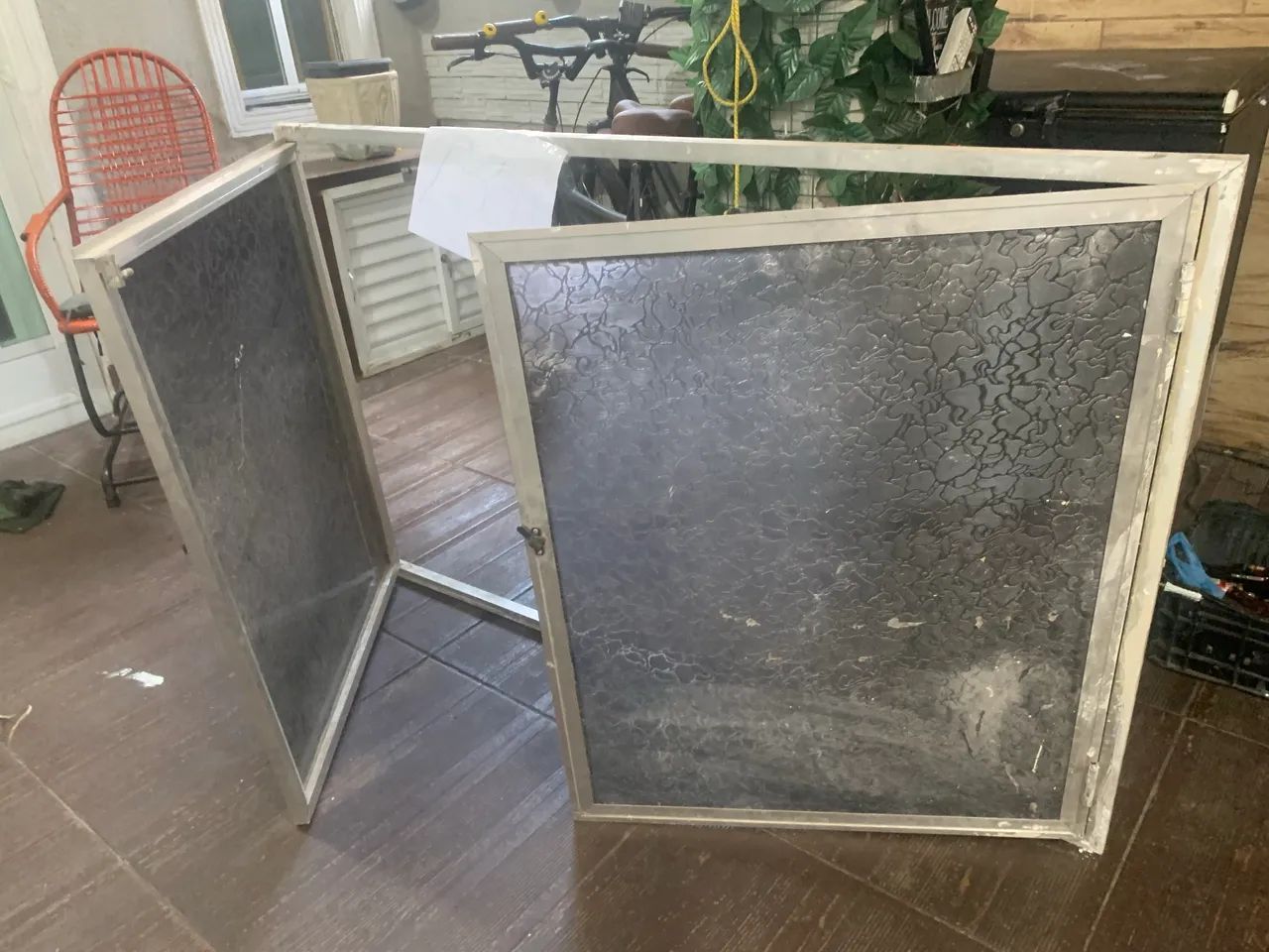 Porta de armário de alumínio  - Foto 3