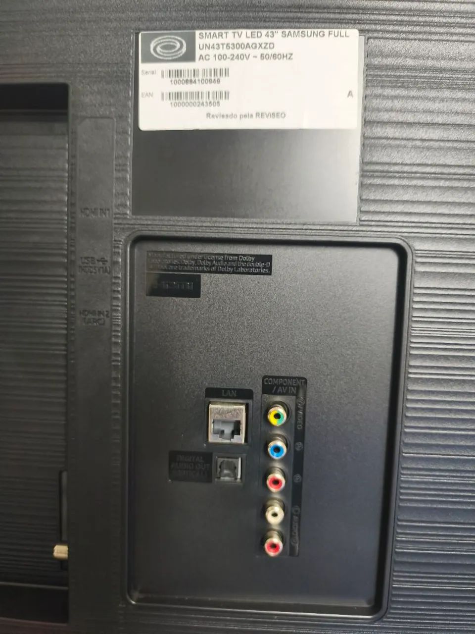 TV Samsung 43 polegadas smart Tizen cristal  - Foto 3