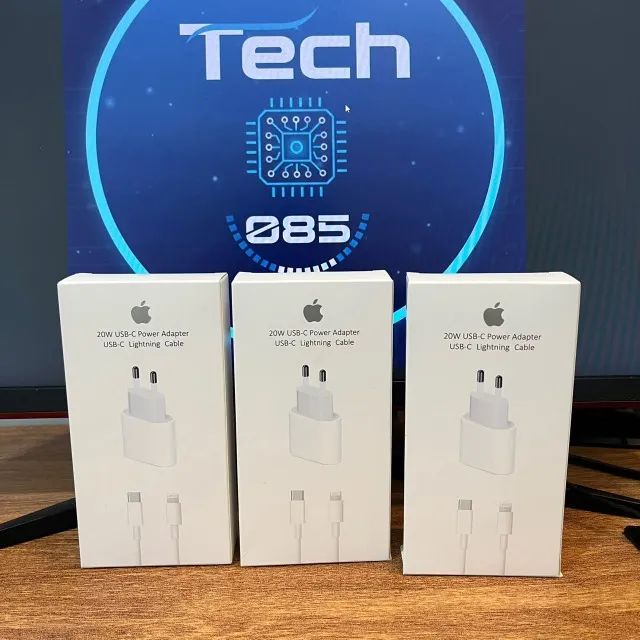 Carregador Rápido Turbo 20W para iPhone + Cabo Type-C Lightning ? - Foto 2