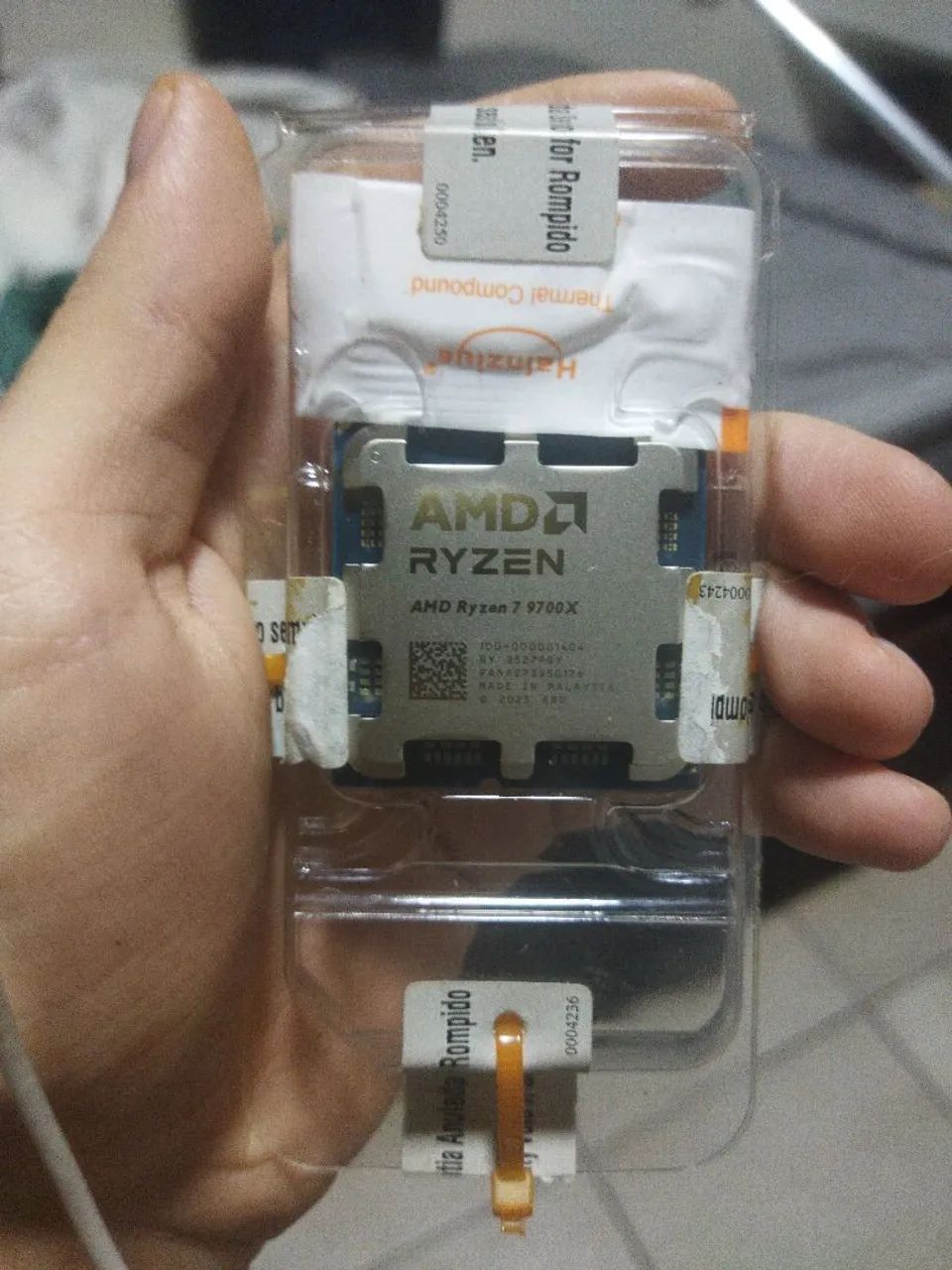 Processador AMD Ryzen r7 9700x - NOVO LACRADO