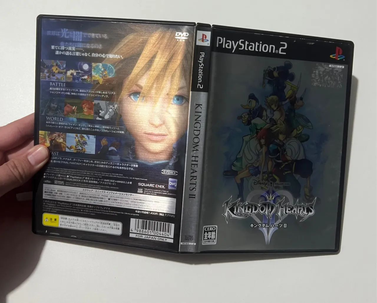 Kingdom Hearts 2 ps2 com memory card  - Foto 2