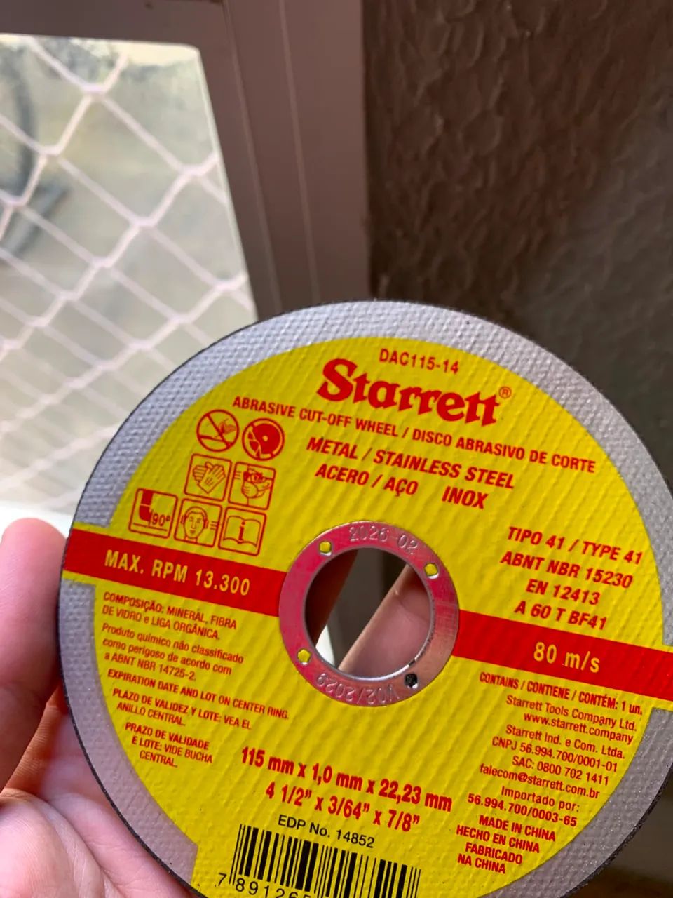 DISCO DE CORTE STARRETT - Foto 2