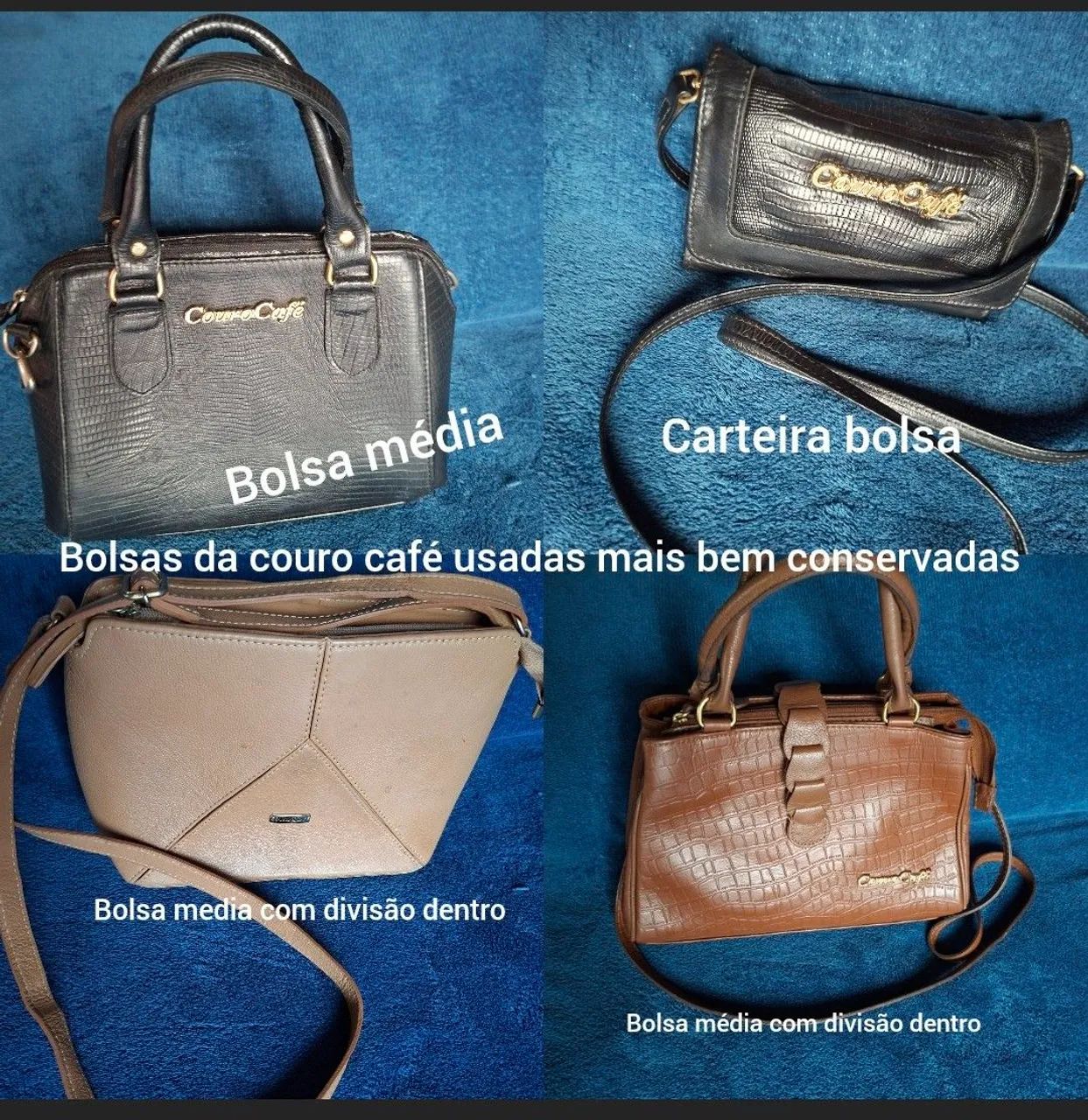 Couro café variadas 