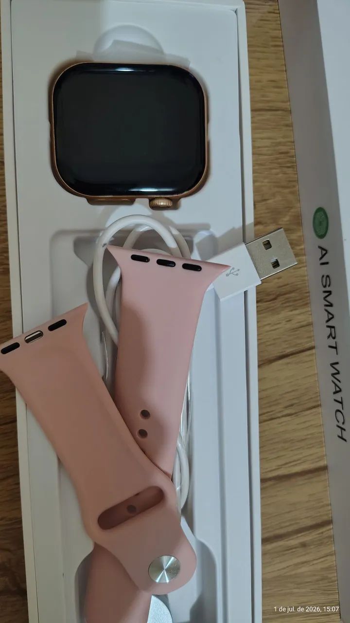 Relógio Smartwatch Rose Gold  - Foto 2