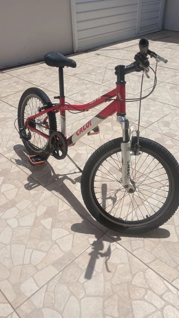 Bike Caloi quadro alumínio com macha