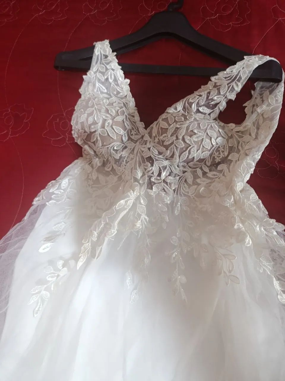 Lindo vestido de noiva  - Foto 4