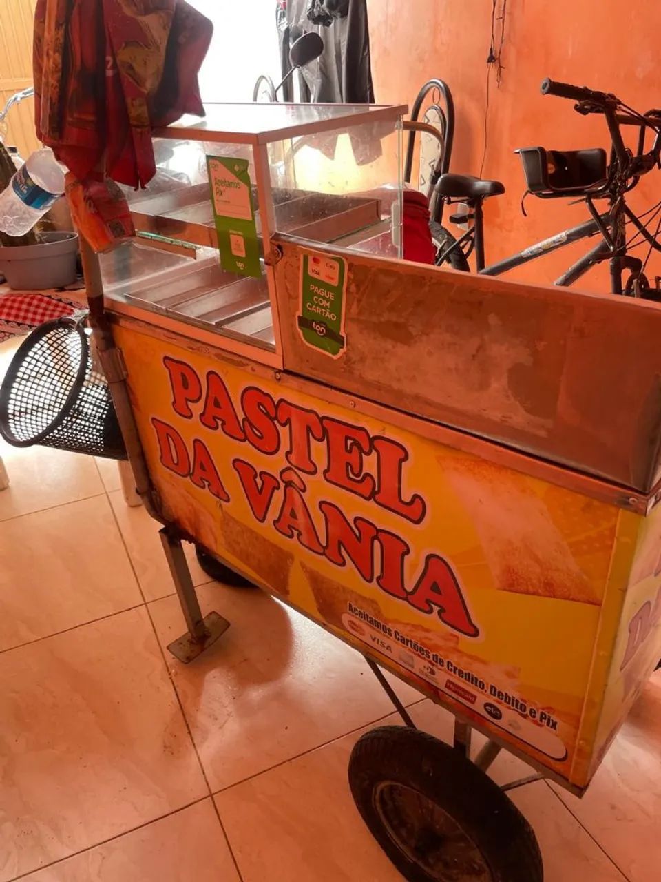 VENDO CARRINHO DE PASTEL/LANCHES - Foto 3