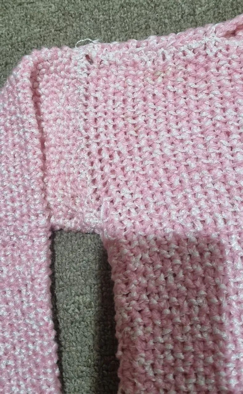 Blusa de lã feminina feito a mão - Foto 4