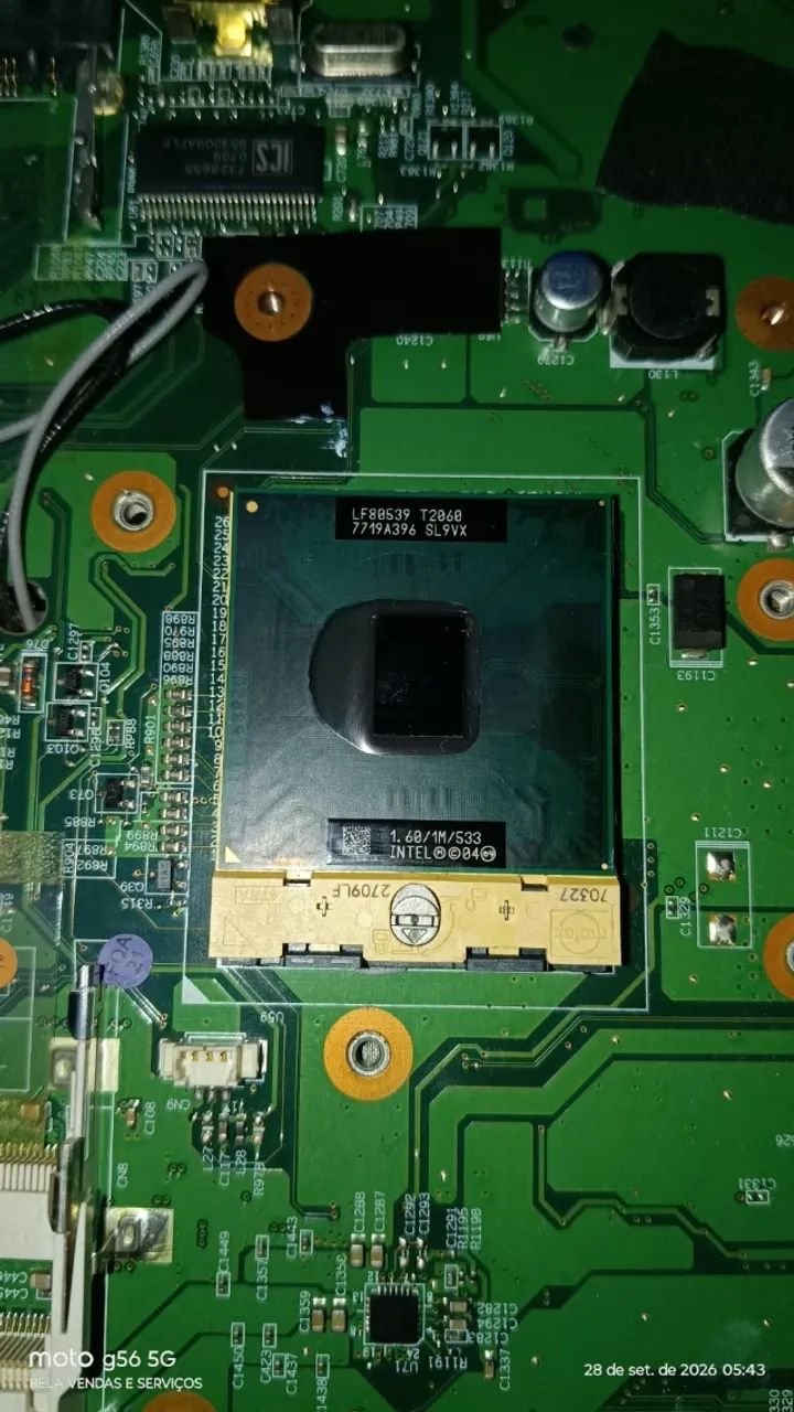 processador intel pentium t2060 1.60 ghz