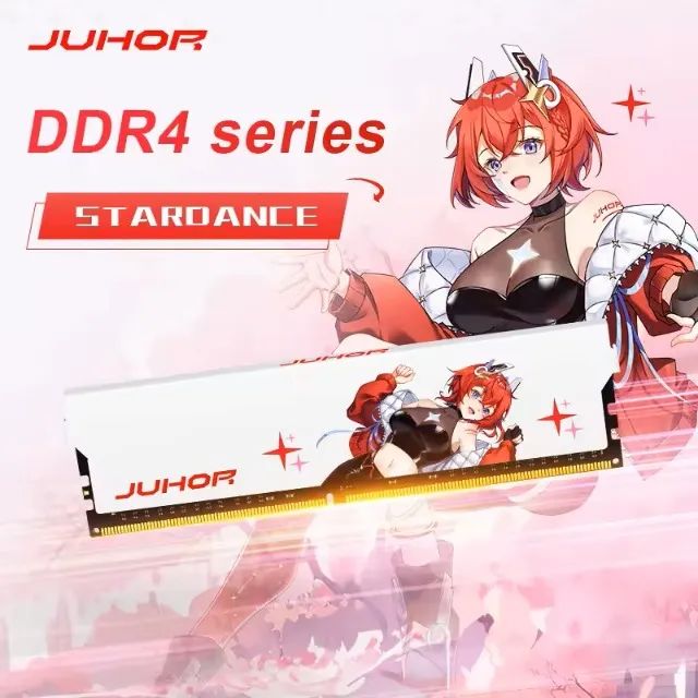 Memoria RAM DDR4 JUHOR 8GB 3200MHZ CL16 - BRANCA - Foto 6