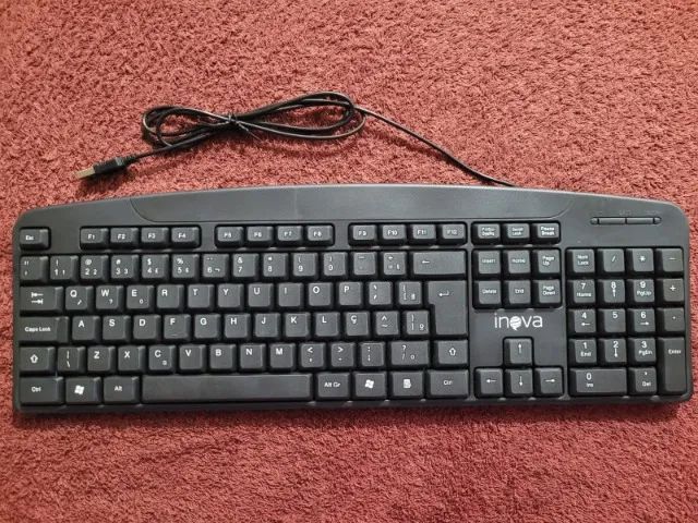 Kit Teclado com fio  - Foto 4