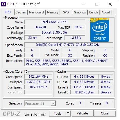 Processador intel I7 4771 soquete 1150 - Foto 3