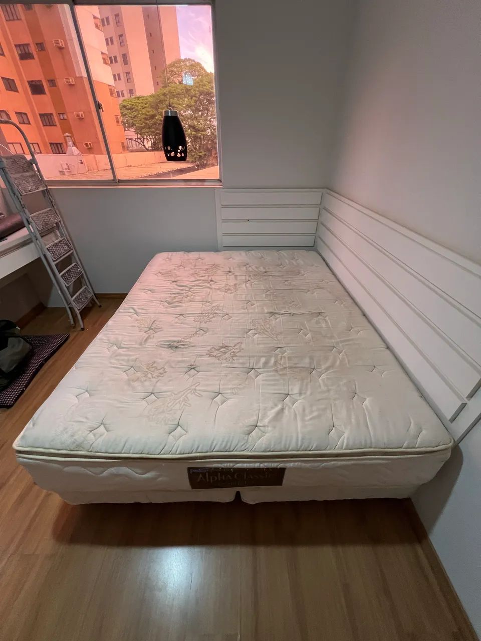 Cama Box Queen Bipartida com Colchão Alpha Classic Pocket - Foto 3