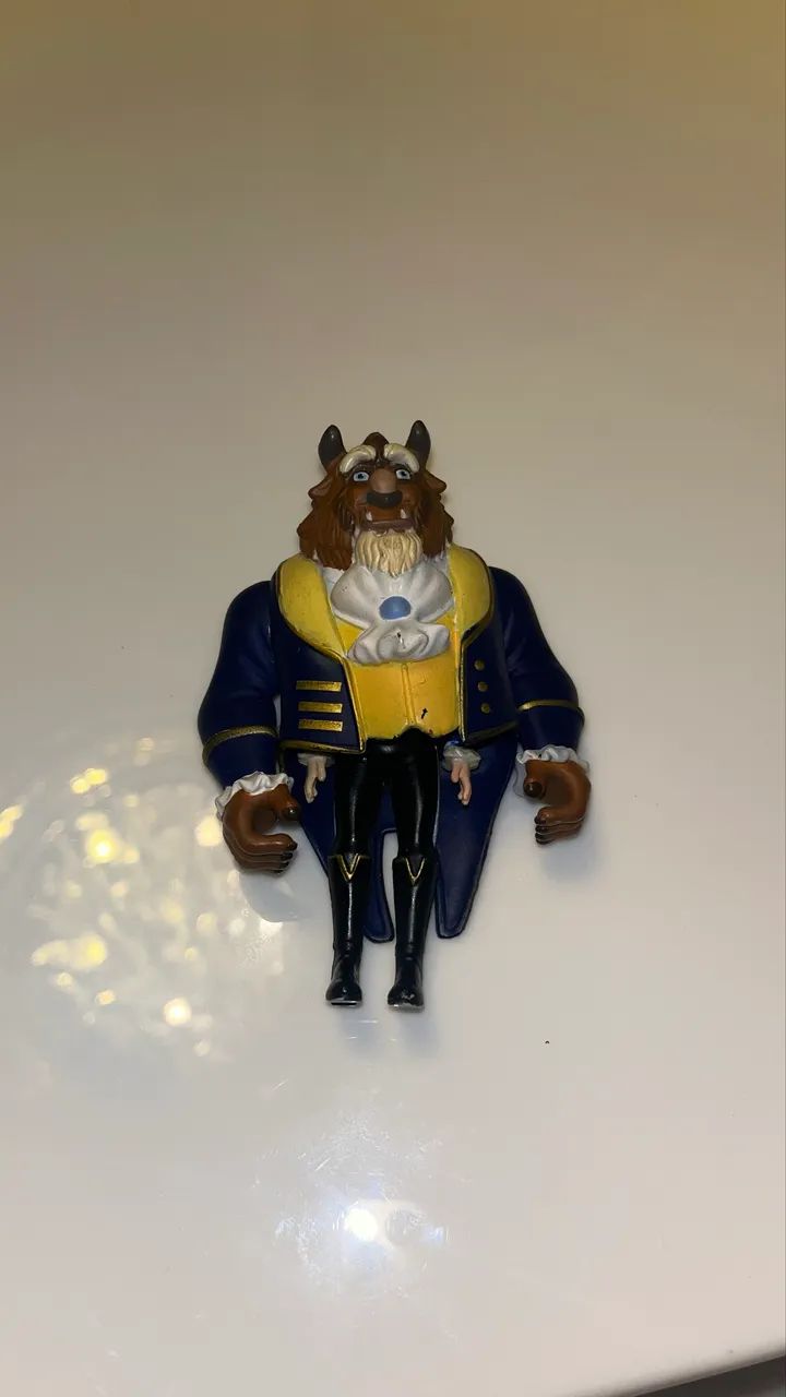 Conjunto de bonecos originais da disney Bela e a Fera - Foto 4