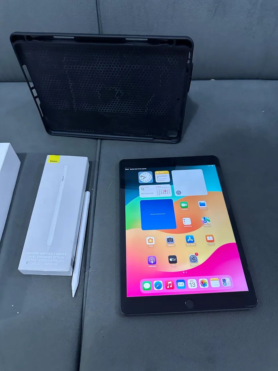 iPad 9° geração com caneta - Foto 3
