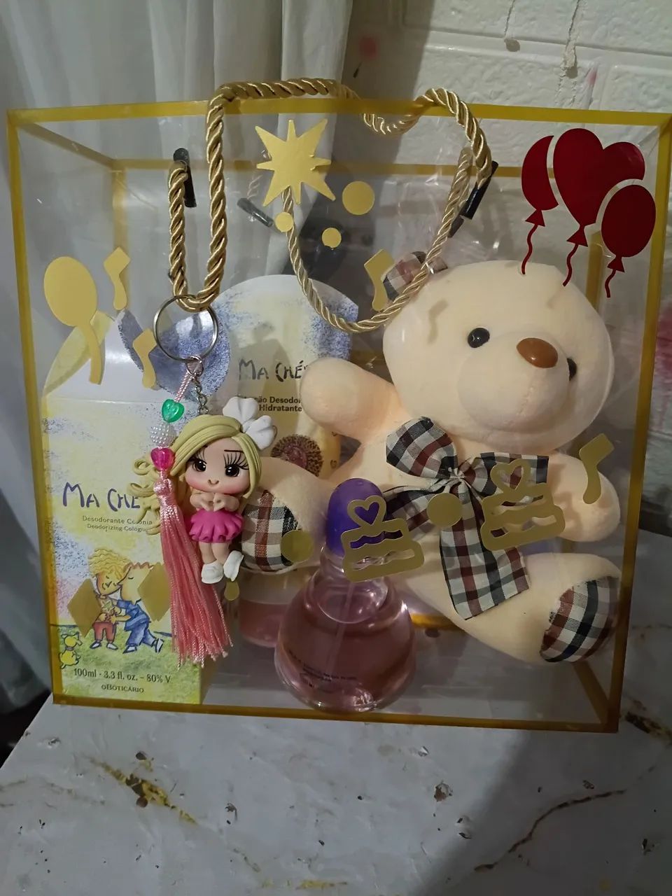 Cesta dia das crianças Má cherie Boticário  - Foto 5