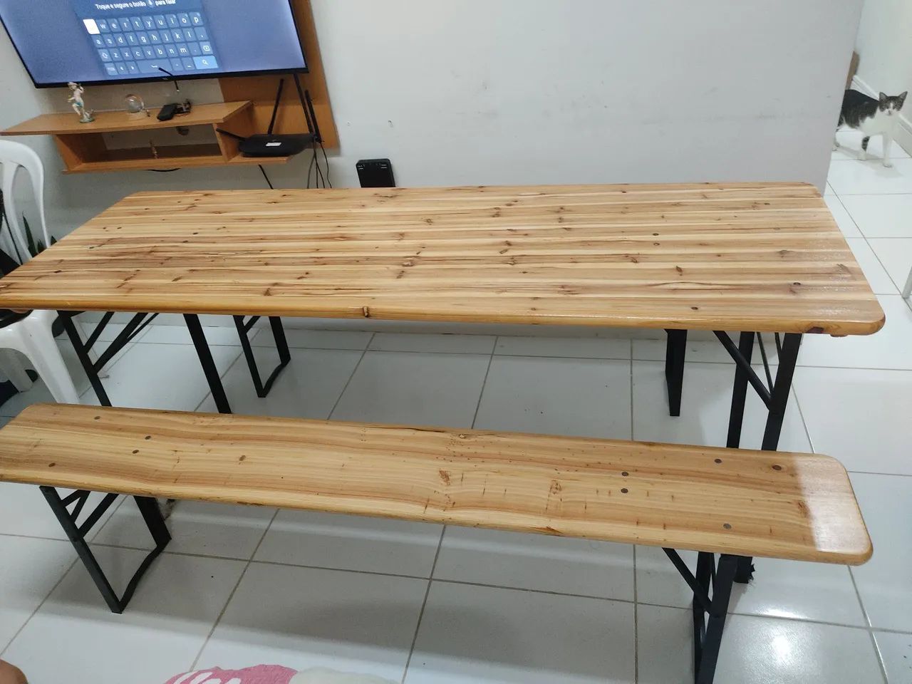 Mesa dobrável  - Foto 2