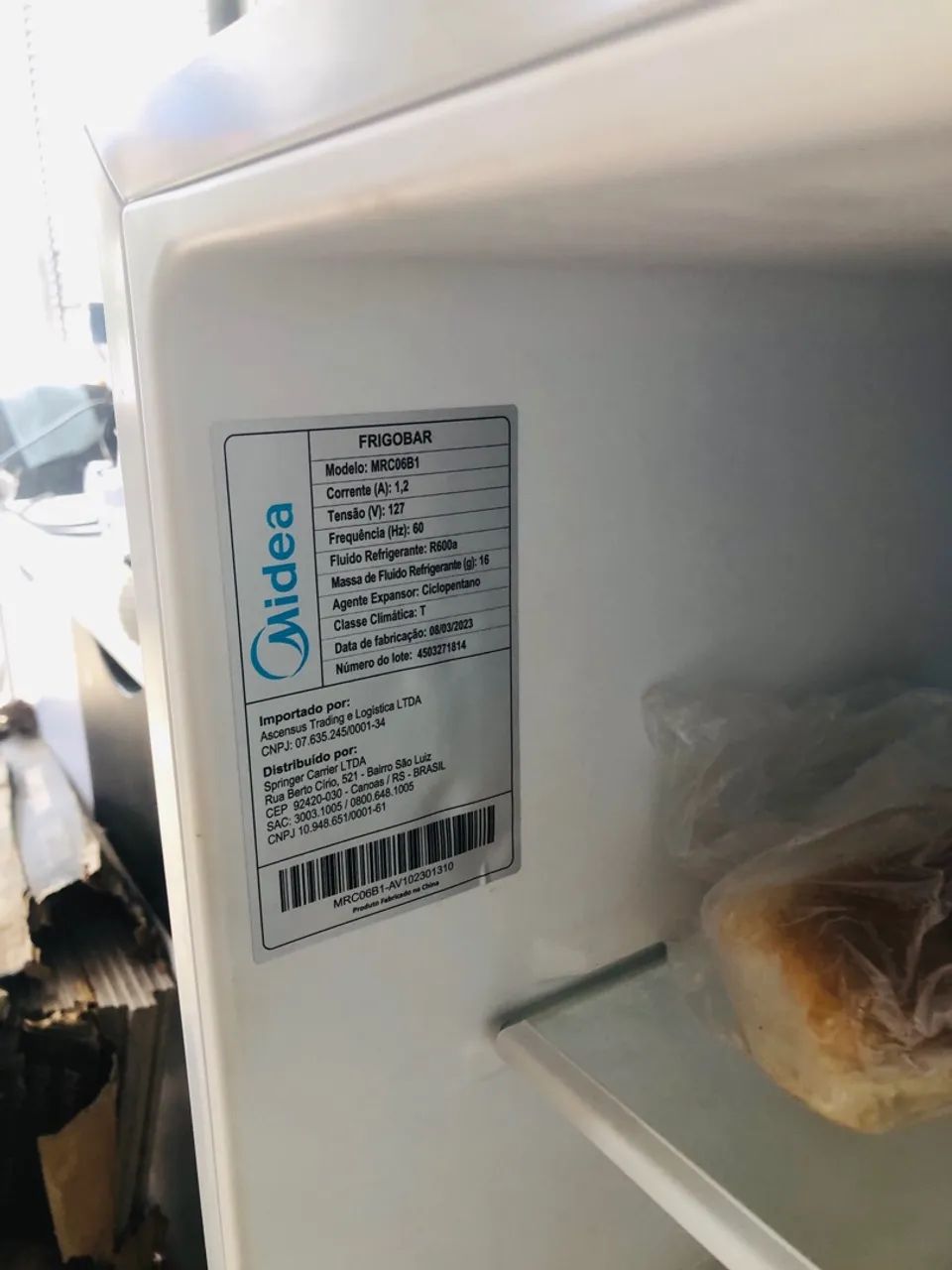 Frigobar Midea 45L - Selo Procel A - E - Foto 2