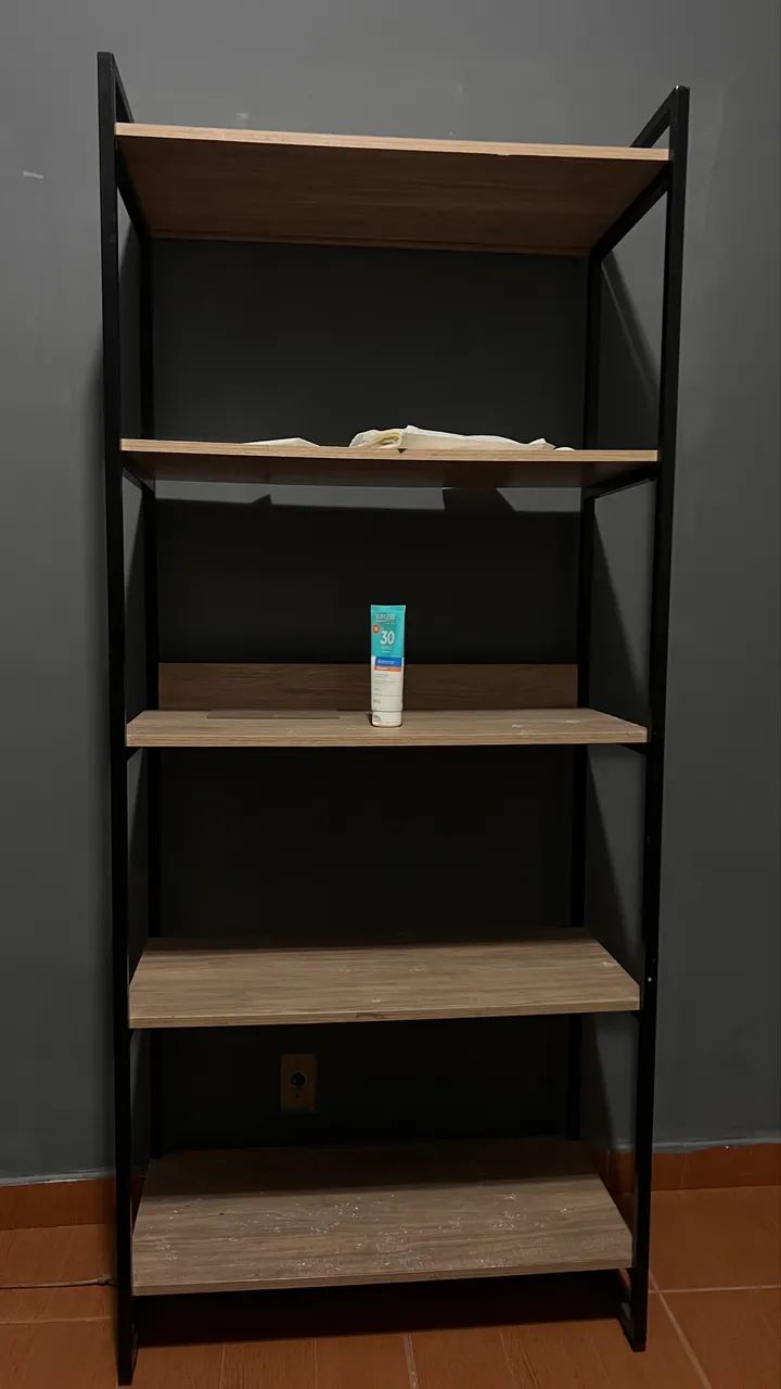 Conjunto estante e mesa escritório  - Foto 4