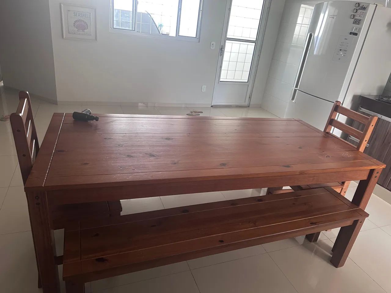 Mesa madeira de lei - Foto 3