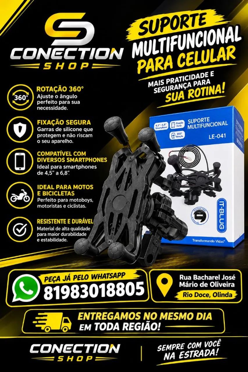 Suporte Para Celular Motoboy