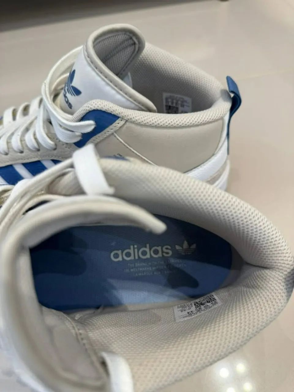 Tênis Adidas Post UP White True Royal - Foto 5