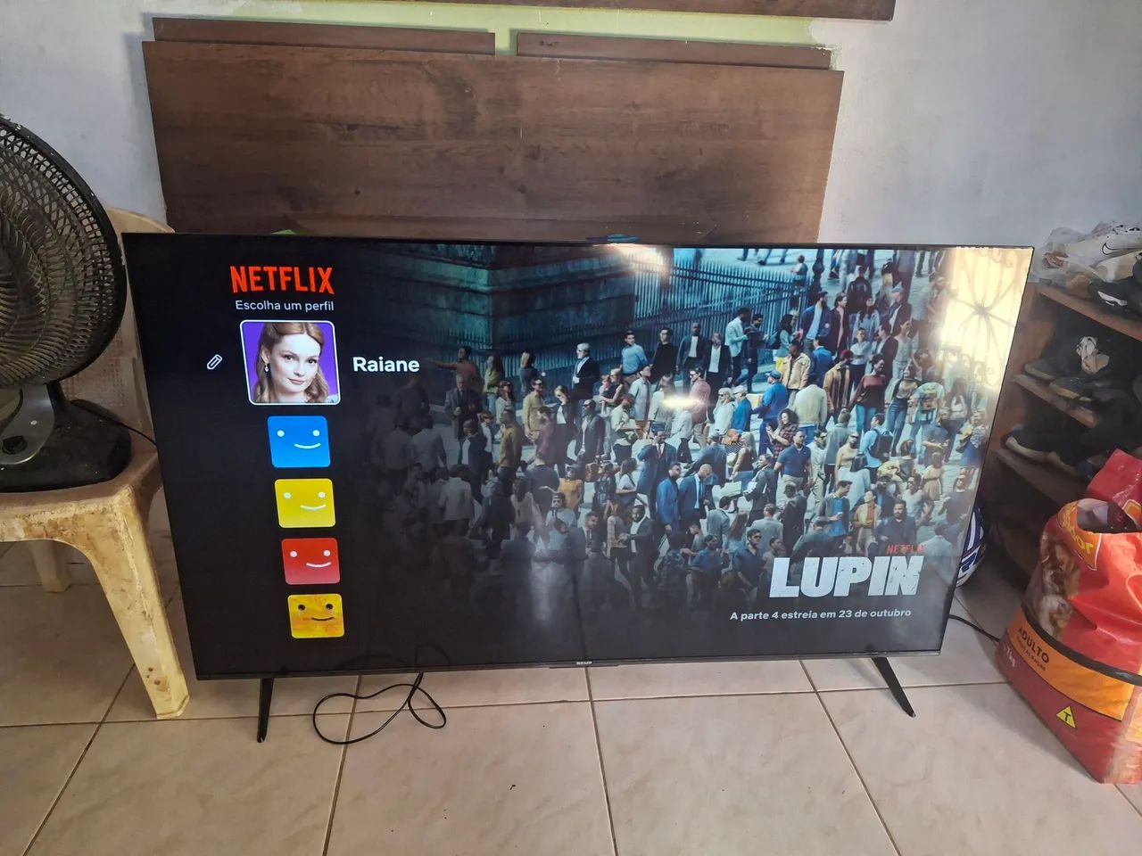 Smart tv 65 polegadas 4k  - Foto 3