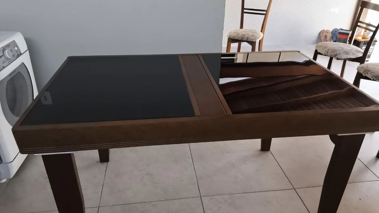 Mesa retrátil +cadeiras - Foto 3