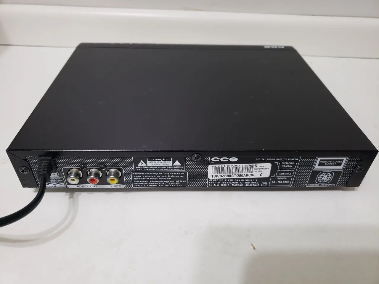 DVD Player CCE DVD-540USX - Defeito no Disco. - Foto 3