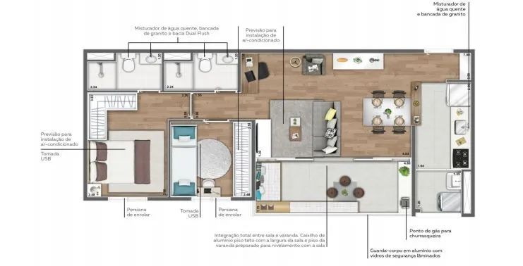 HEAVEN DESIGN SAUDE - APARTAMENTO - Foto 14