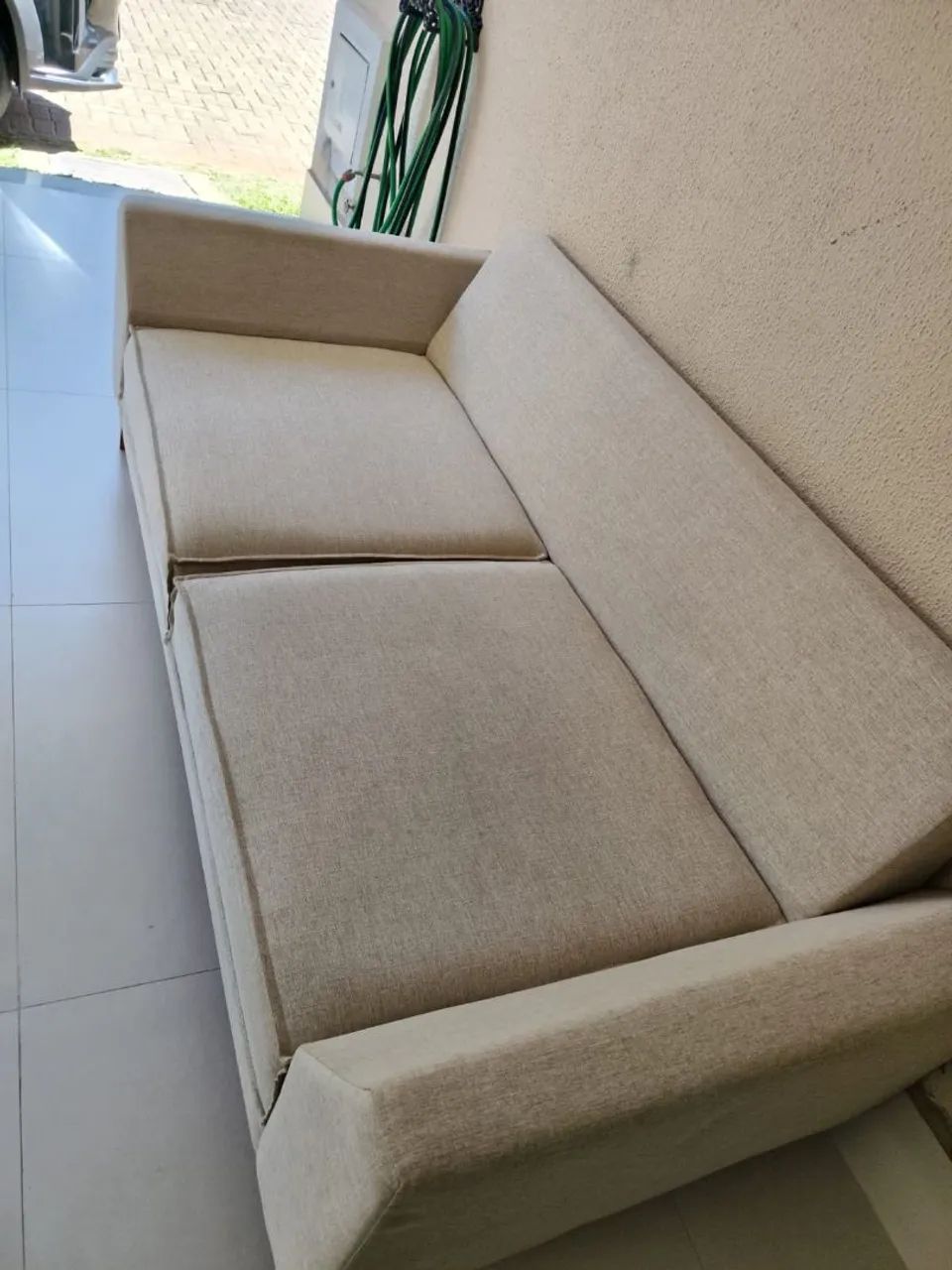 SOFÁ 03 LUGARES SUPER CONSERVADO - Foto 4