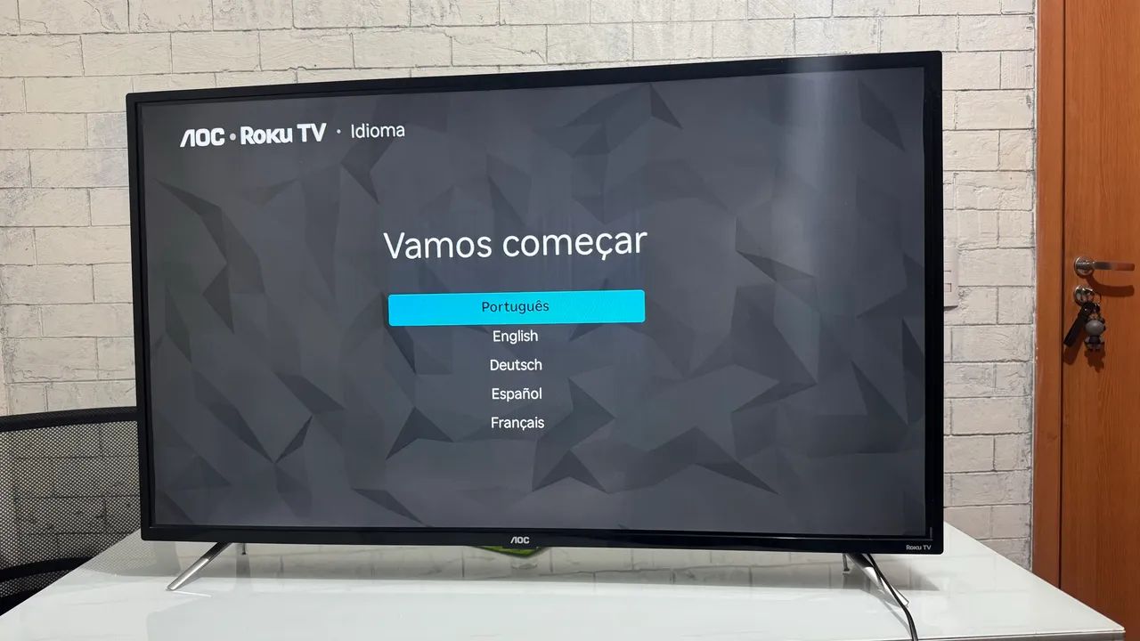 Smart Tv AOC ROKU 43 polegadas - Foto 2